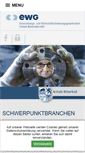Mobile Screenshot of ewg-anhalt-bitterfeld.de